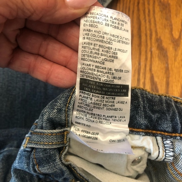 Vintage Levi’s Denizen Jeans Kids 12R - Picture 3 of 10